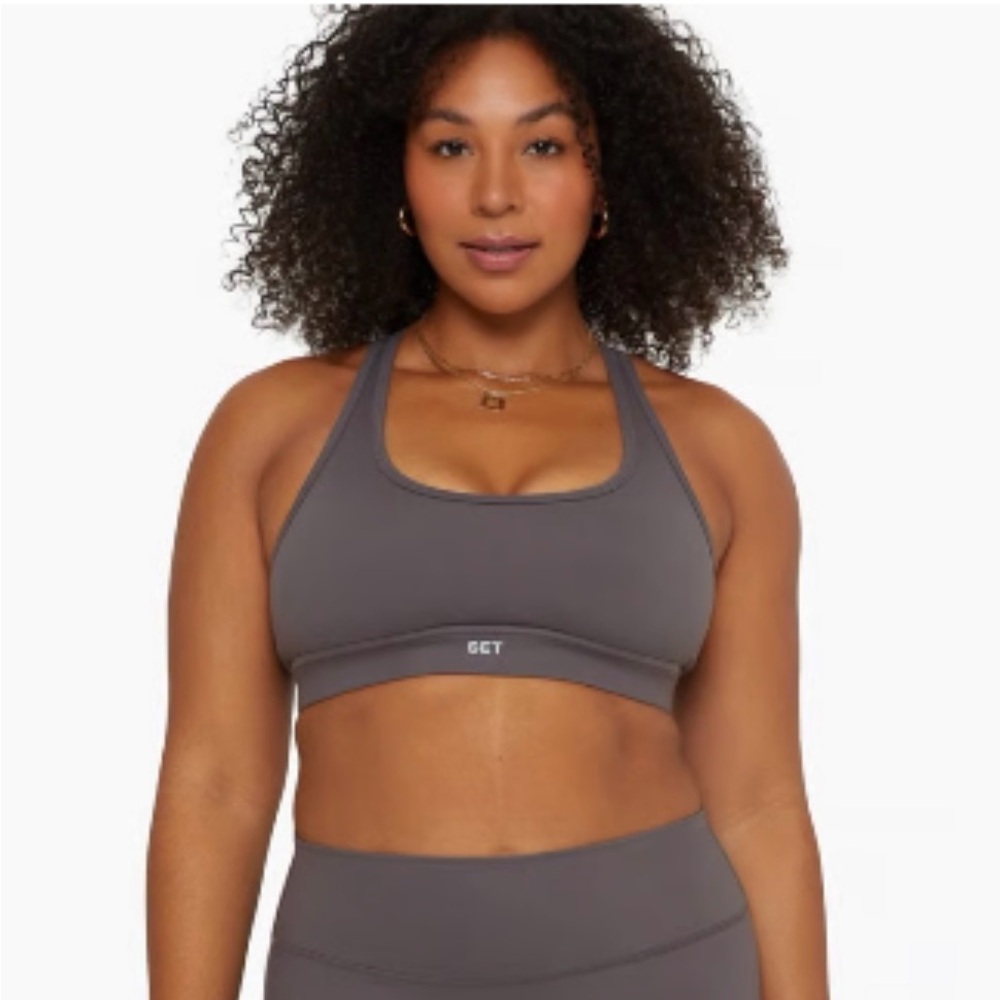 NWT Set Active Formcloud Racer Back Bra Size XS, Graphite